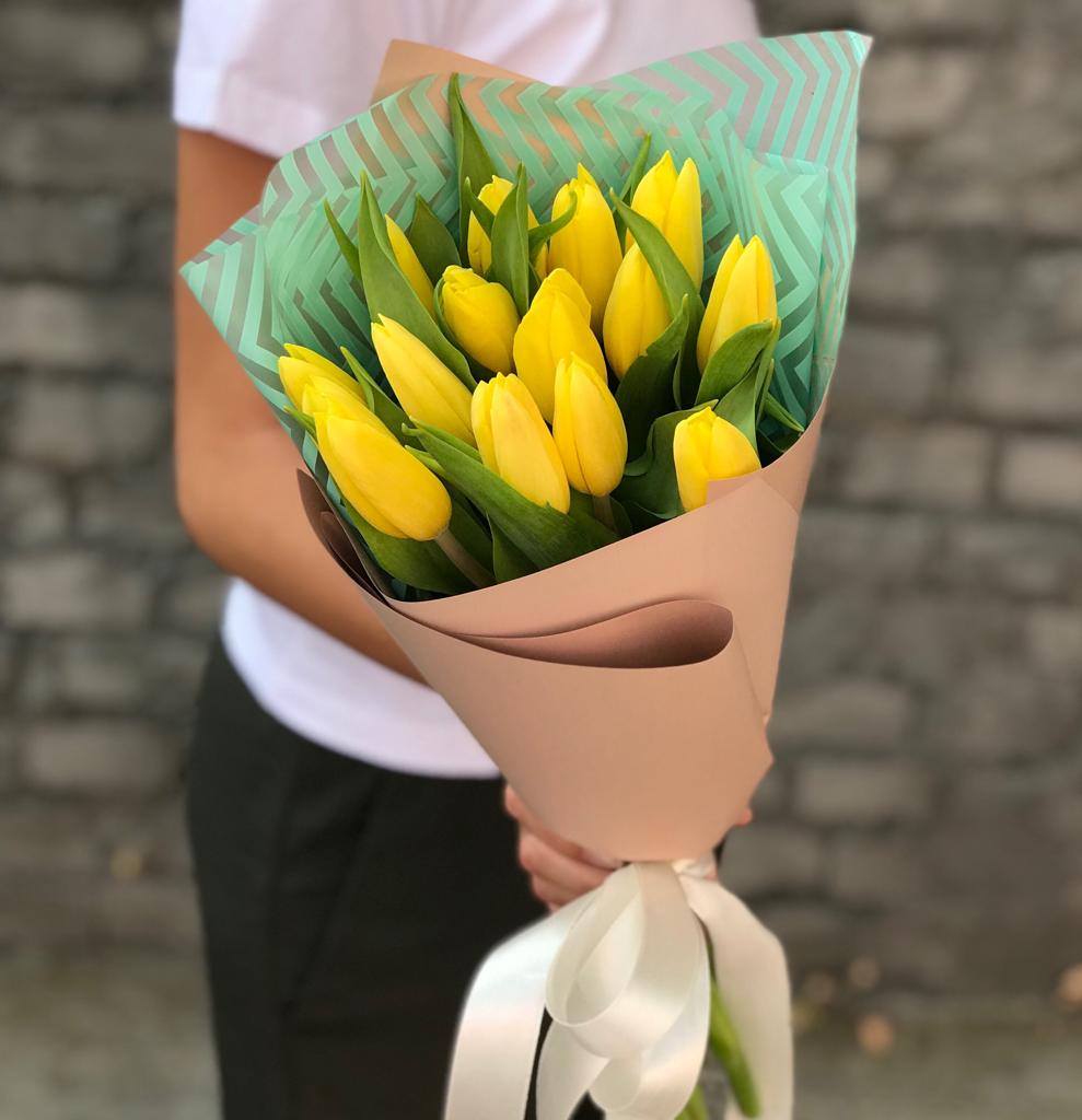 Тюльпаны 21шт — изображение 12